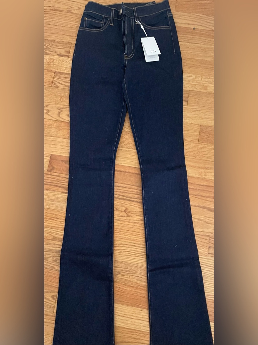 3x1 Dark Blue Flare Jeans